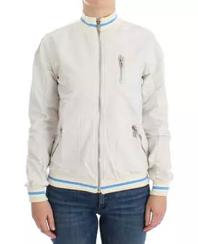 John Galliano кардиган с имитацией молнии свитер женский, белый