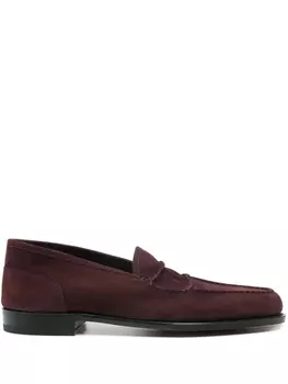 John Lobb лоферы Lopez, красный