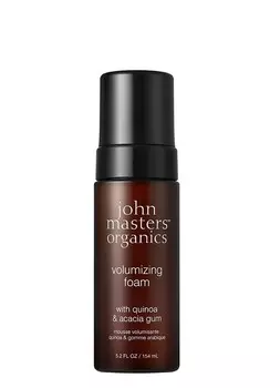 John Masters Organics Пенка для объема с камедью киноа и акации, фиксация и пенка для объема 154 мл Inna Marka