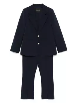 John Richmond Junior костюм с однобортным пиджаком, синий