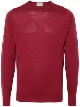 John Smedley свитер Lundy, красный