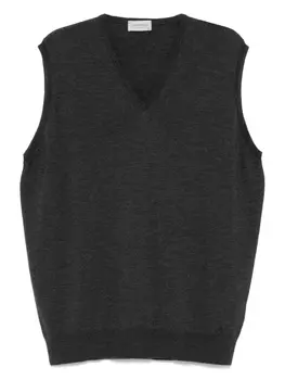 John Smedley жилет Hadfield, серый