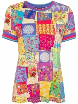 Johnny Was футболка The Janie, синий