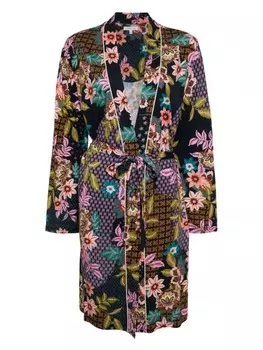 Johnny Was халат Delfino, синий