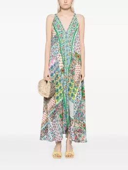 Johnny Was платье Diskana Eva, серый