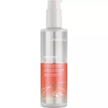 Крем для выпрямления волос Joico YouthLock Blowout with Collagen, 177 мл