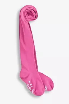 JoJo Maman Bb Гладкие хлопковые колготки Jojo Maman Bb, розовый