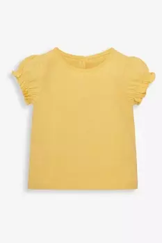 JoJo Maman Bb Красивая футболка для девочек Jojo Maman Bb, желтый