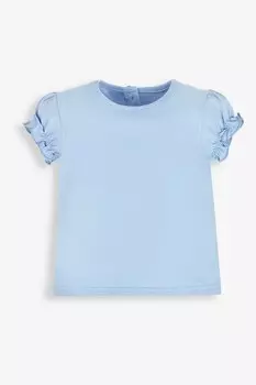 JoJo Maman Bb Красивая футболка для девочек Jojo Maman Bb, синий