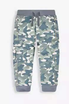 JoJo Maman Bb с камуфляжным принтом и карманами-карго Jojo Maman Bb, хаки
