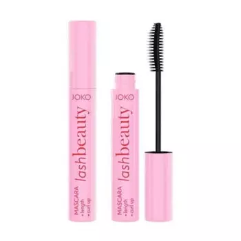 Joko Lash Beauty Mascara Тушь для ресниц, удлиняющая и подкручивающая ресницы, 8 мл Assorted