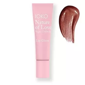 Joko, Vegan Collection, блеск для губ Nature of Love №. 06,5 мл