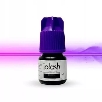 Jolash CLEAR UV - Прозрачный УФ-клей для наращивания ресниц 3 мл Project Lashes