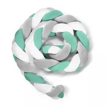 Jopassy 3 м детская кровать-гнездо змея детское спальное приспособление для детей детские стереотипы подушка серый белый зеленый