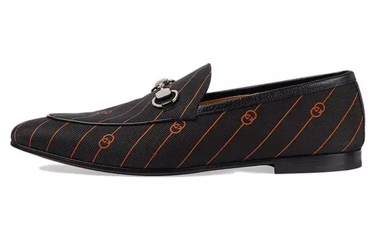 Jordaan Men"s Casual Men Low-top Черный/оранжевый Gucci