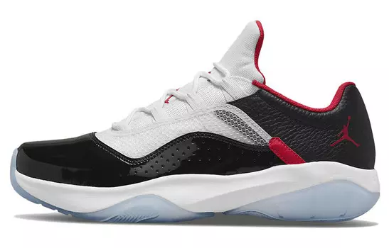 Jordan 11 CMFT Low Белый Университет Красный Черный