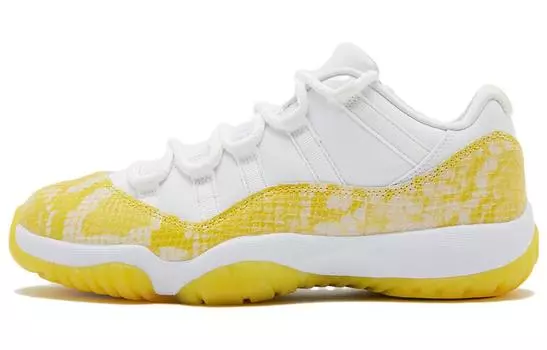 Jordan 11 Retro Low Tour Желтая змеиная кожа (W)