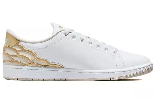 Jordan 1 Центральный корт Белое золото