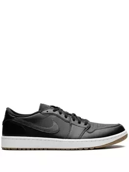Jordan 1 кроссовки Retro Low "Golf Black", черный