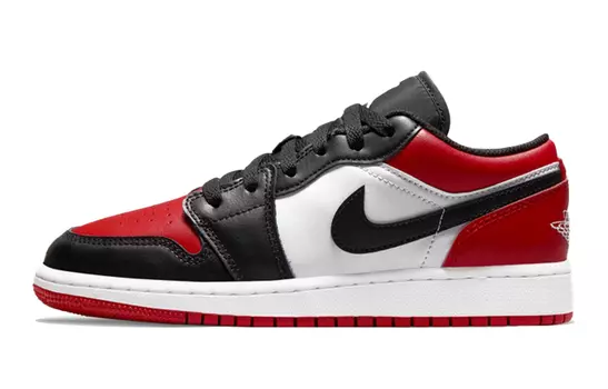Jordan 1 Low Bred Toe (GS)