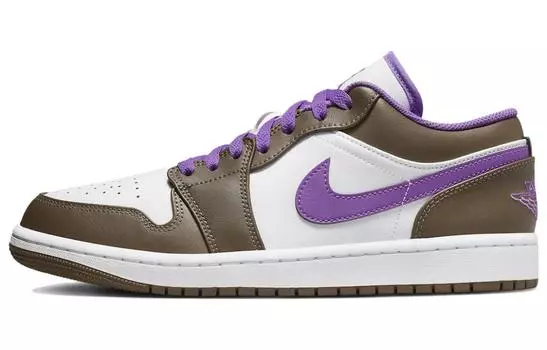Jordan 1 Low Palomino Фиолетовый мокко