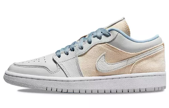 Jordan 1 Low Se Canvas Iris Whisper Sail (женские)