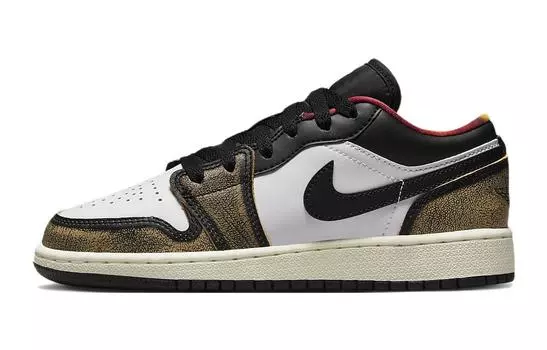 Jordan 1 Low SE Wear Away Желтый (GS)