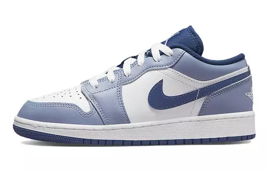 Jordan 1 Low Slate Blue Темно-синий