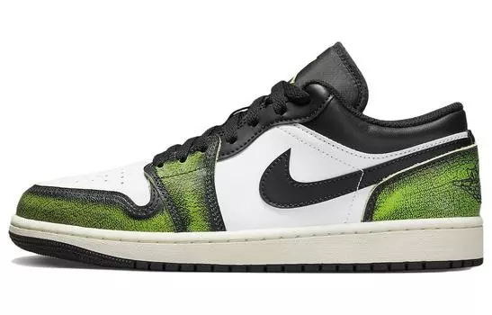 Jordan 1 Low Wear Away Electric Green Зеленый