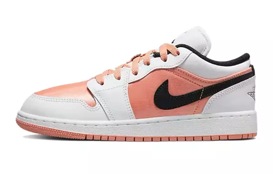 Jordan 1 Low White Light Корень марены (GS)