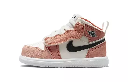 Jordan 1 Mid Alt SE Оранжевая замша (TD)