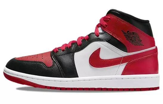 Jordan 1 Mid Alternate Bred Toe (женщины)