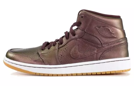 Jordan 1 Mid Nouveau Deep Burgundy Gum