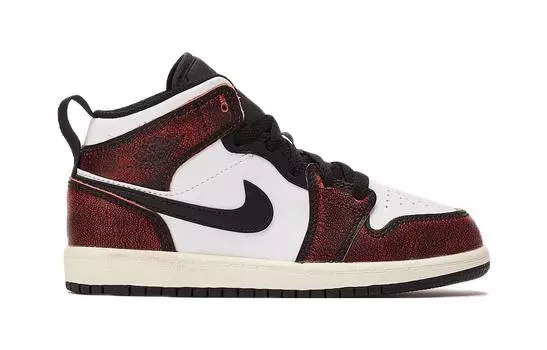Jordan 1 Mid Wear-Away Чикаго (PS)