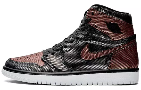 Jordan 1 Retro High Fearless Metallic Rose Gold (женские)