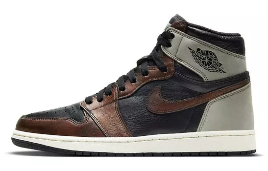Jordan 1 Retro High Light Army Rust Shadow Патина