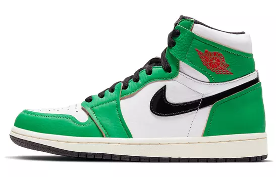 Jordan 1 Retro High Lucky Green (женские)