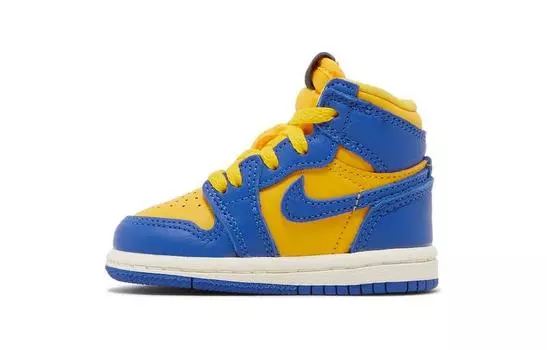 Jordan 1 Retro High OG Reverse Laney Game Royal и Varsity Maize (TD)