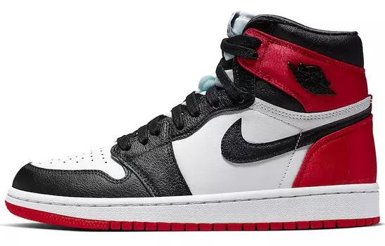 Jordan 1 Retro High Satin Black Toe (женские)