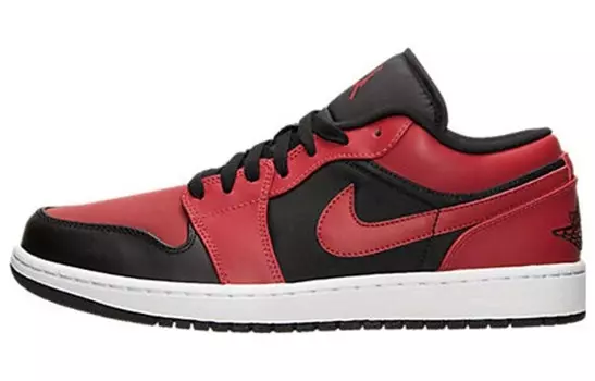 Jordan 1 Retro Low Black Gym Red