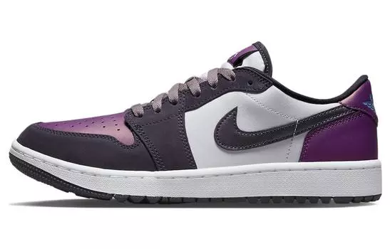 Jordan 1 Retro Low Golf NRG Фиолетовый Дым