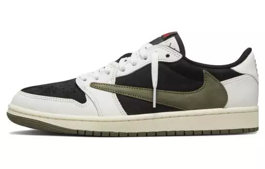 Jordan 1 Retro Low OG SP Travis Scott Olive (женщины)