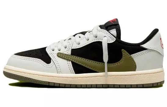 Jordan 1 Retro Low OG SP Трэвис Скотт Олив (PS)
