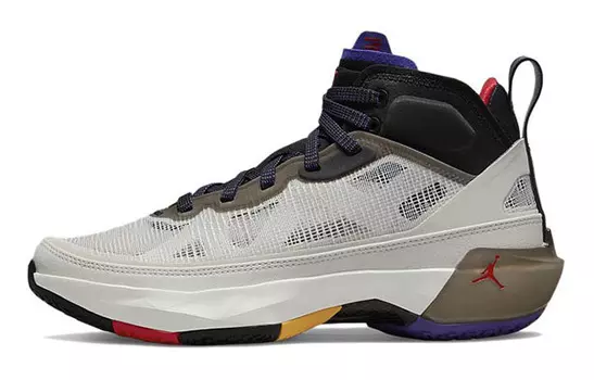 Jordan 37 Beyond Borders Light Bone Dark Concord (GS)