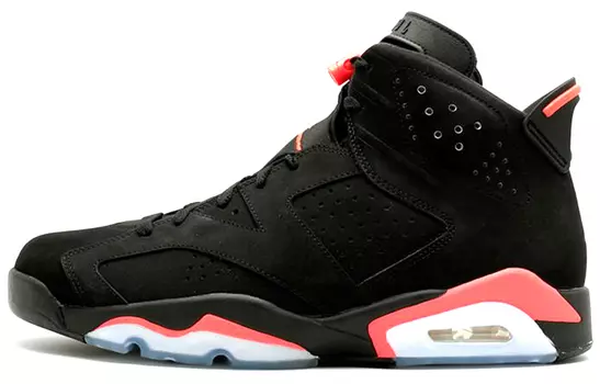 Jordan 6 OG Инфракрасные черные (1991)
