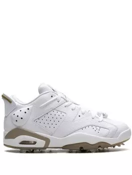 Jordan air 6 Low Golf Белый/Хаки, белый