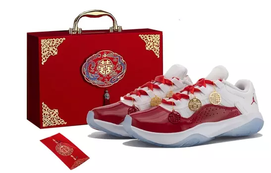 Jordan Air Jordan 11 Винтажные баскетбольные кроссовки женские, White