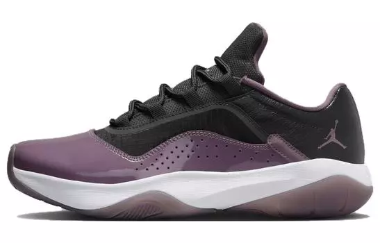 Jordan Air Jordan 11 Винтажные баскетбольные кроссовки женские, Black Purple