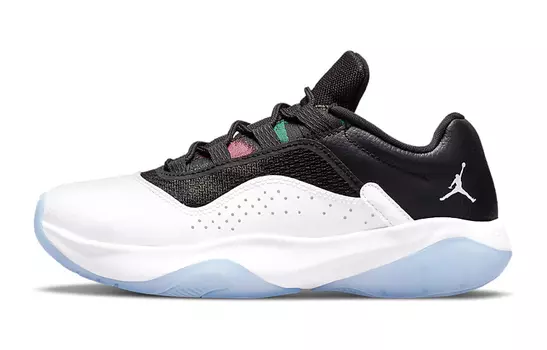 Кроссовки Jordan Air Jordan 11 Vintage Basketball Female, черный/белый/голубой