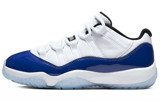 Кроссовки Jordan Air Jordan 11 Vintage Basketball AH7860-100, белый/темно-синий
